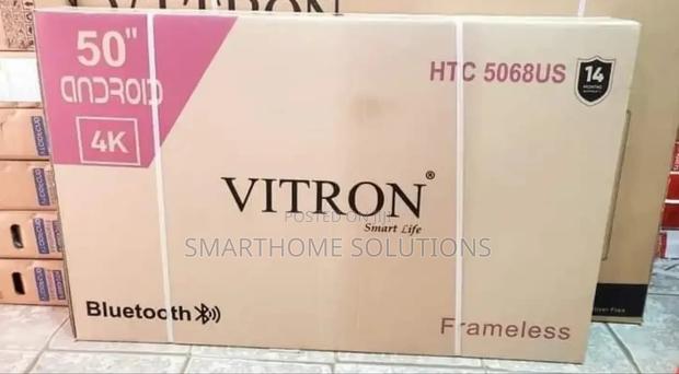 Vitron 50,Smart Android Frameless Television - main view