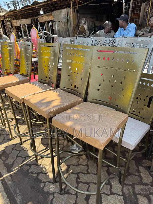 Restaurants And Bar High Sinatabu Gold Chairs