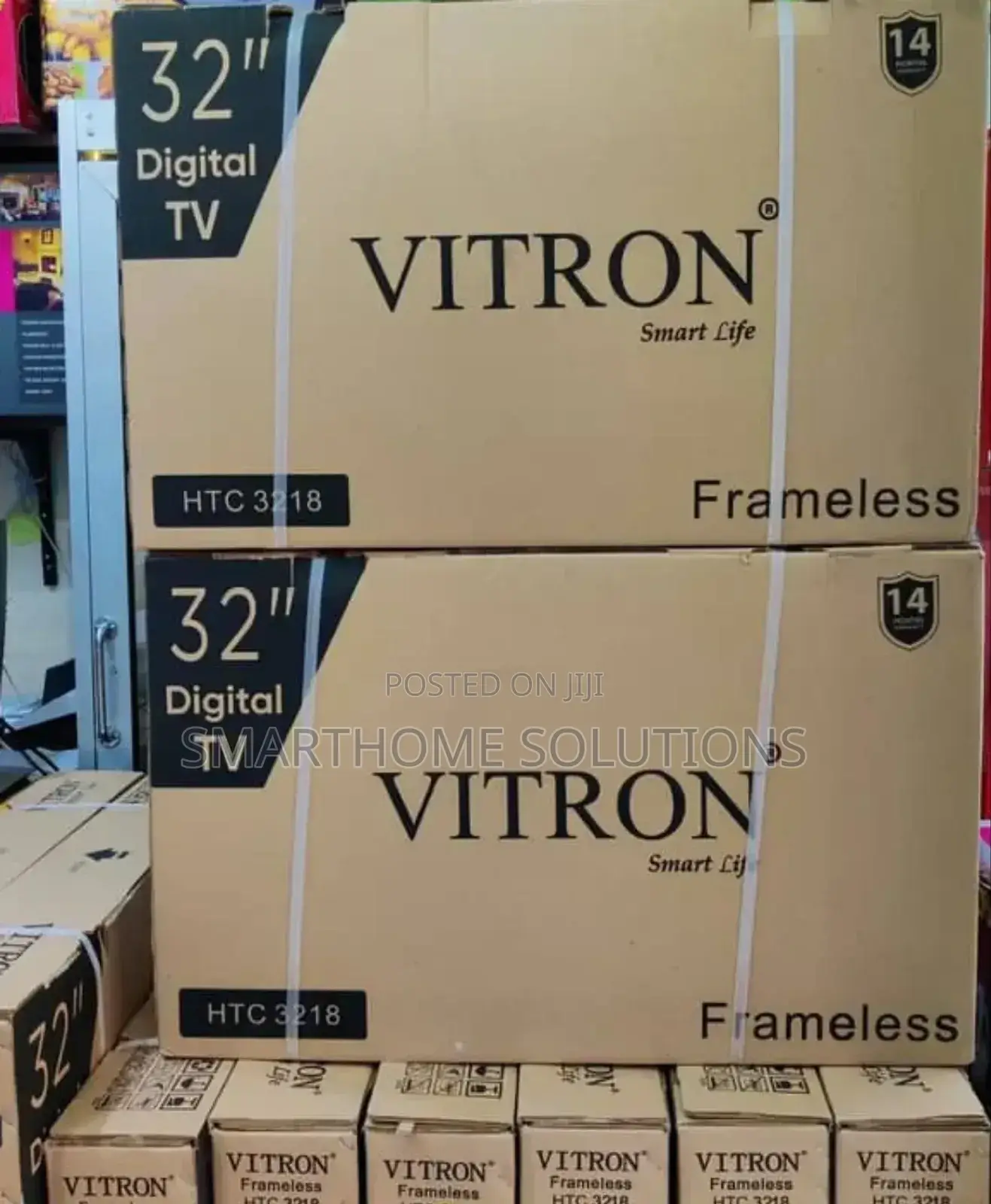 Vitron 32 Inch Digital Hd Led Tv,Hdmi,Usb,Inbuilt Decoder Tv