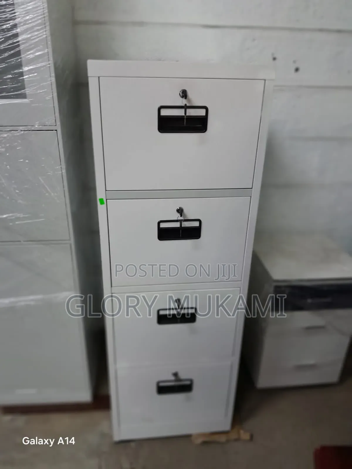 4 Drawer Metallic Storage Filling Cabinet