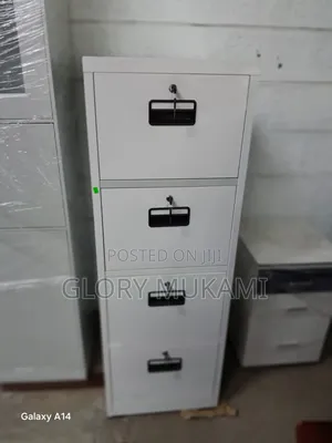 4 Drawer Metallic Storage Filling Cabinet