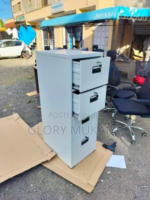 4 Drawer Metalic Lockable Filling Cabinet
