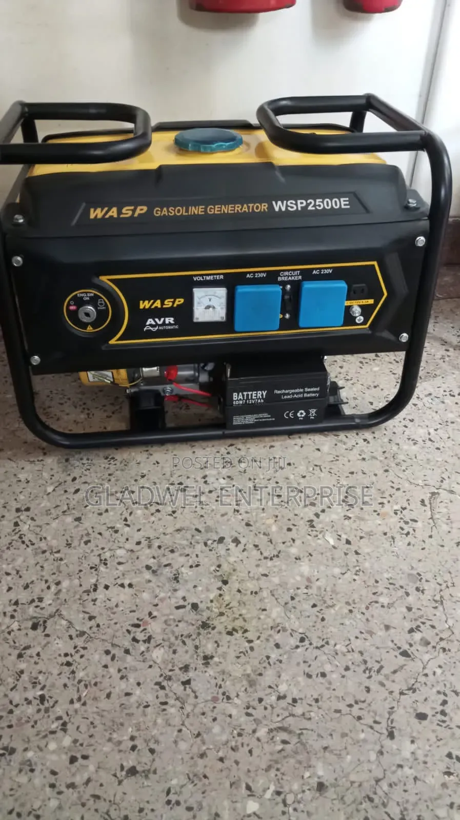 Wasp Generator/Gasoline Generator 4strock 2.5kva
