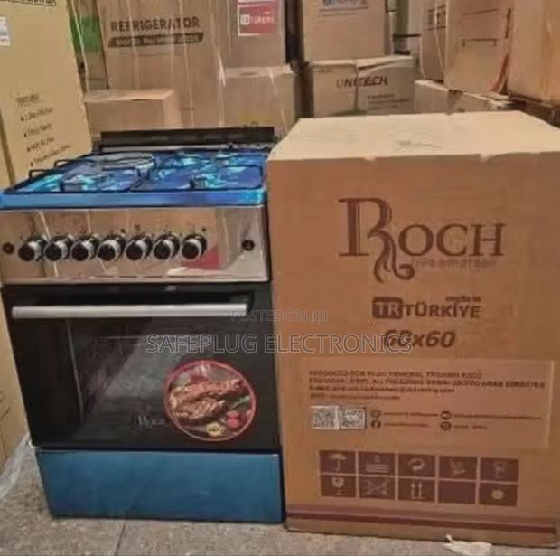 Roch 3gas+1e 60*60 - Free Standing Cooker/ Electric Oven