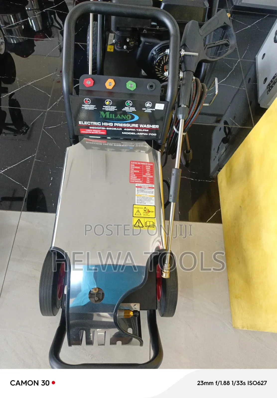 Electric High Pressure Car Wash 3600psl