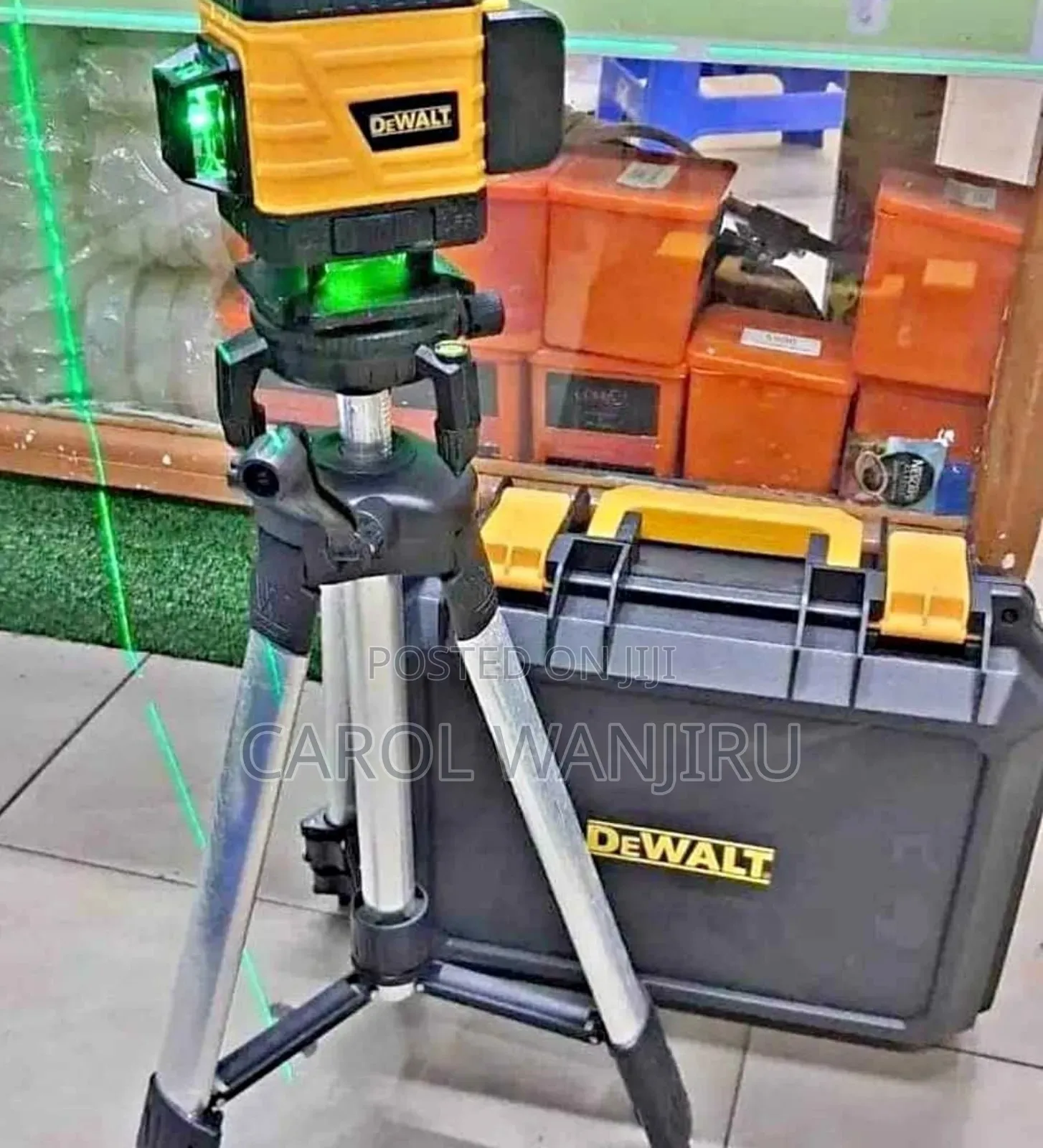 Dewalt Rechargeable Laser Level Machine 360 4d/16 Line 4d