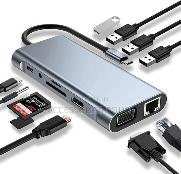 11 In 1 Usb C Hub / Docking Station With Hdmi - thumbnail 5