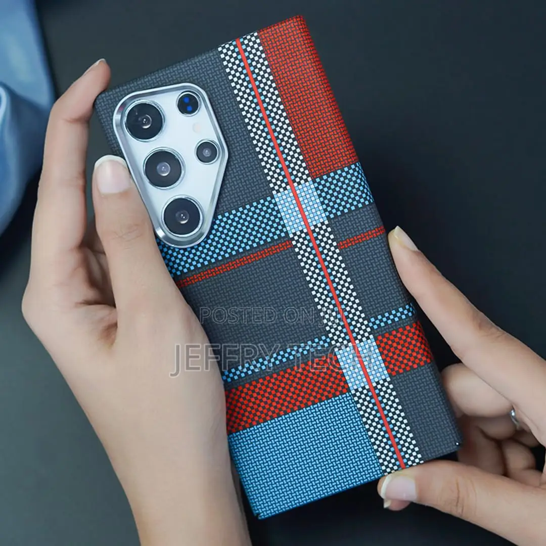 Samsung Galaxy S23 Ultra Magnetic Fiber Case for Men Boys