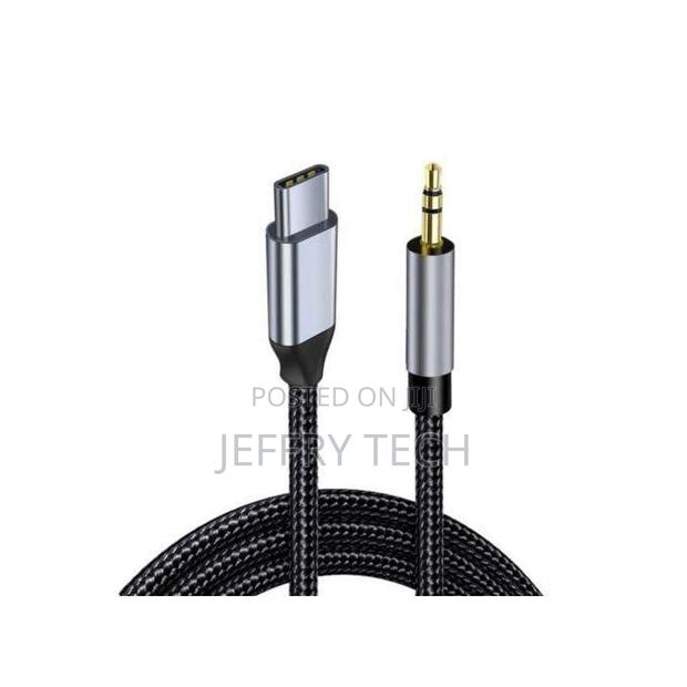 Premium Usb Type C to 3.5mm Aux Audio Cable (1.5m) – High-Qu