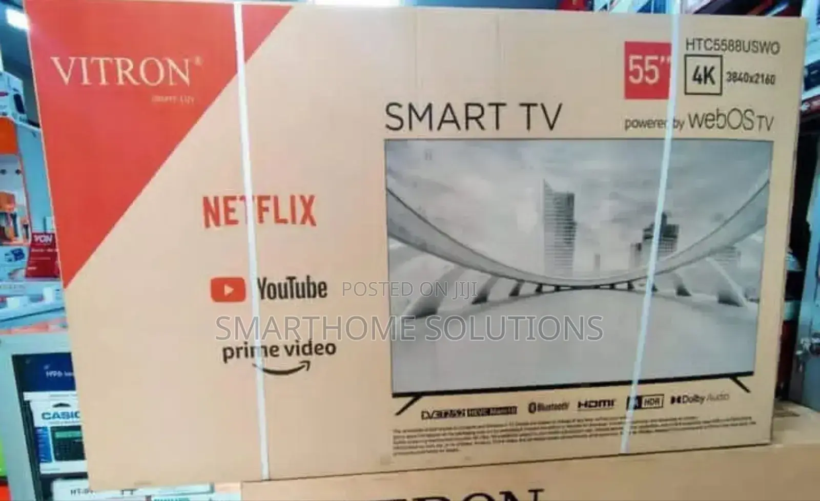 Vitron 65 ,65 Inches Smart Tv Webos Frameless