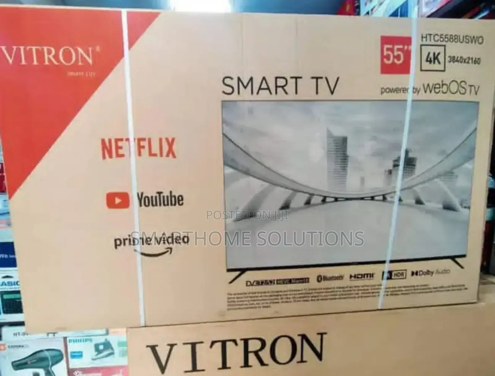 Vitron 65 Inches Smart Webos Tv With Youtube, Netflix