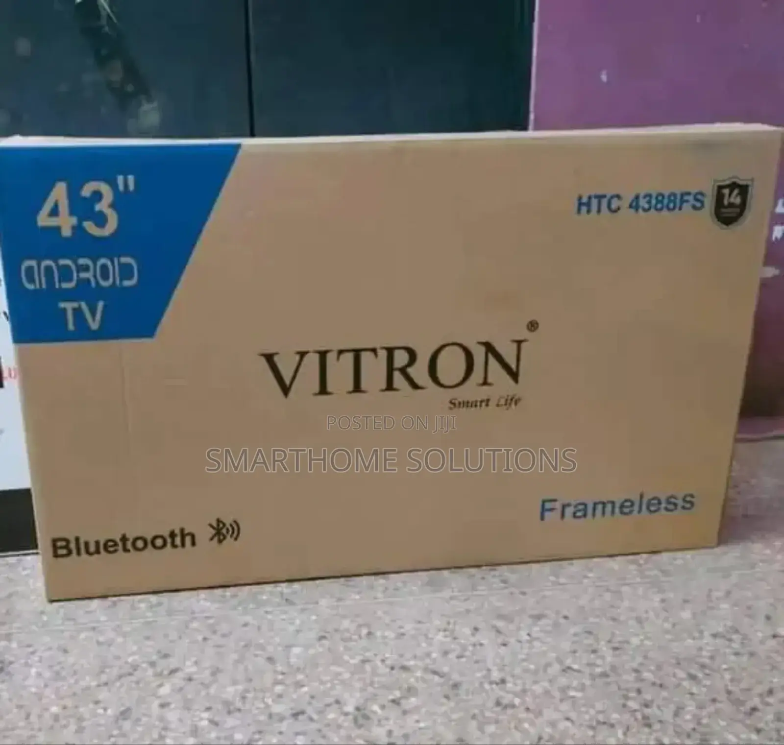 Vitron 43 Inches >Vitron 43 Inches Frameless With Bluetooth