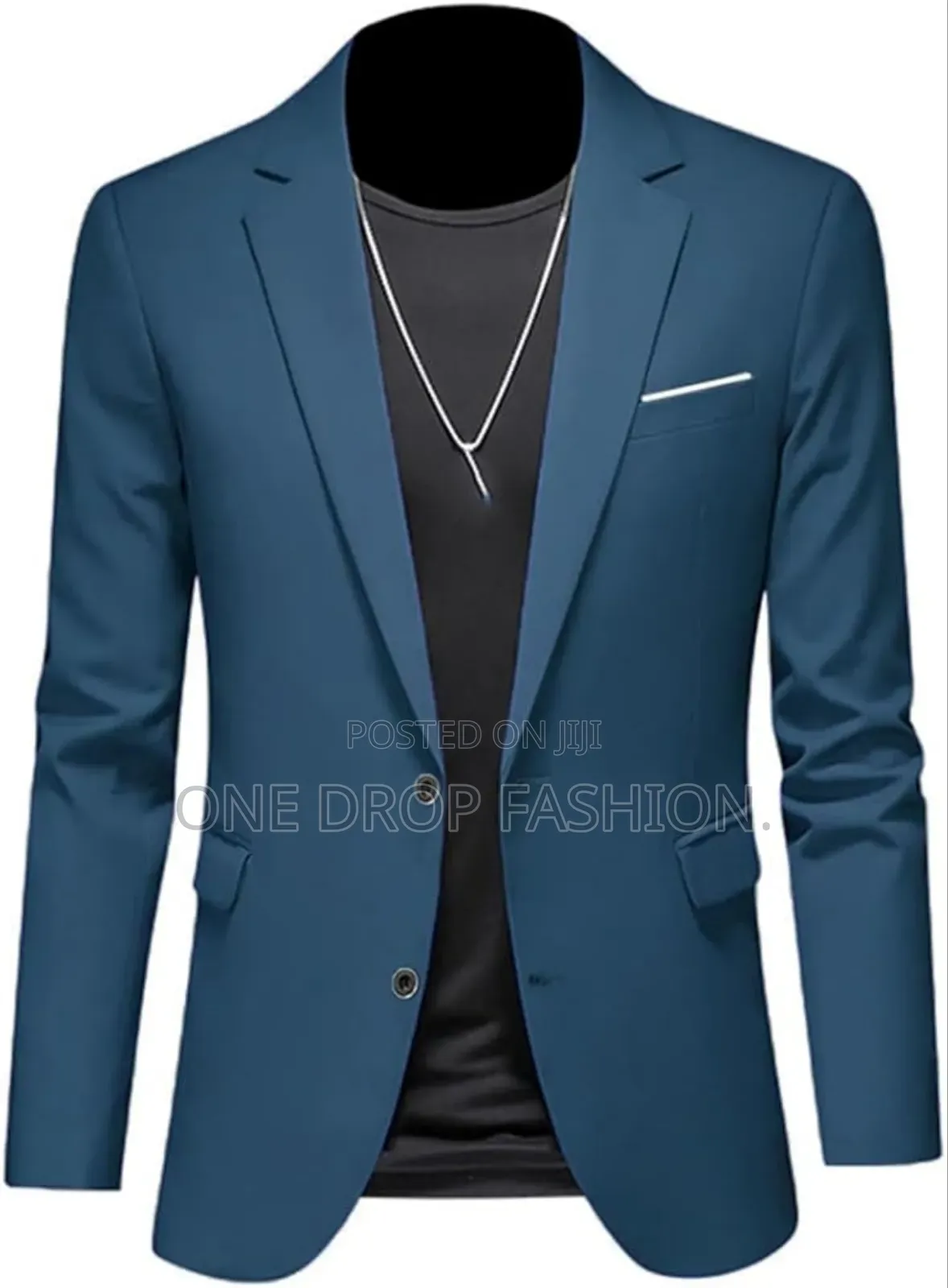 Men Casual Solid Color Slim Fit Blazers