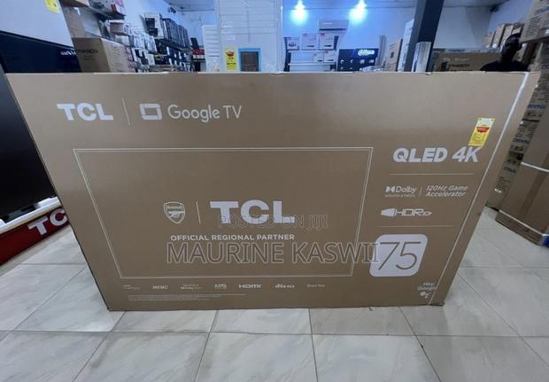TCL 75” Inch Qled Google Tv 75c68b - thumbnail 2