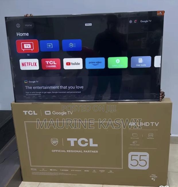TCL 55” Inch Googl 55v68c -2025 Model - thumbnail 3