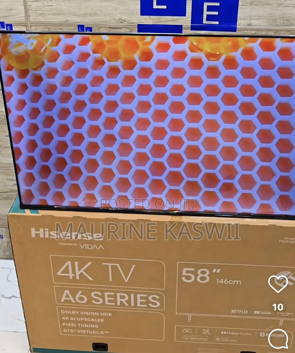 Hisense Smart Tv 58 Inch 58 A6