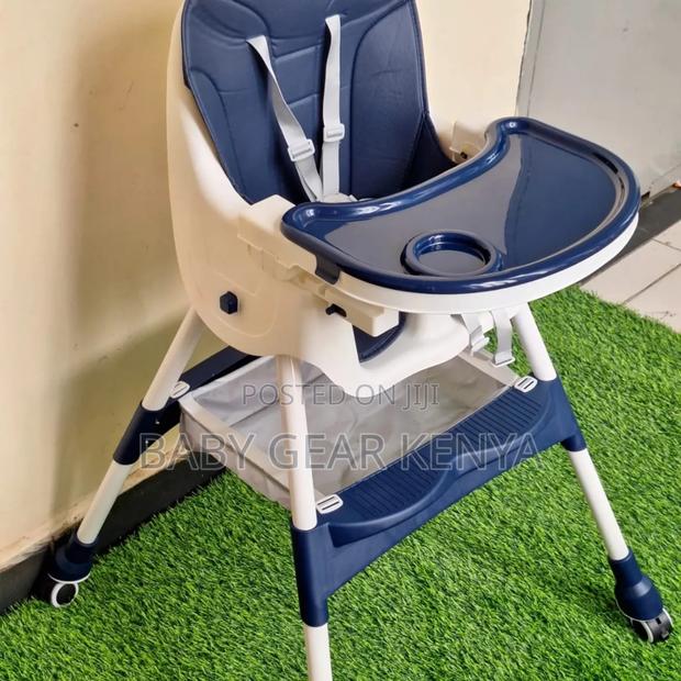 Blue Adjustable Feeding Chair 004