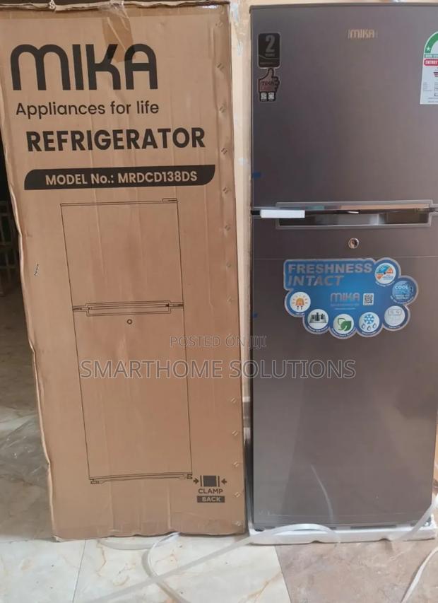 Mika 138 Litres Two Door Refrigerator M/K