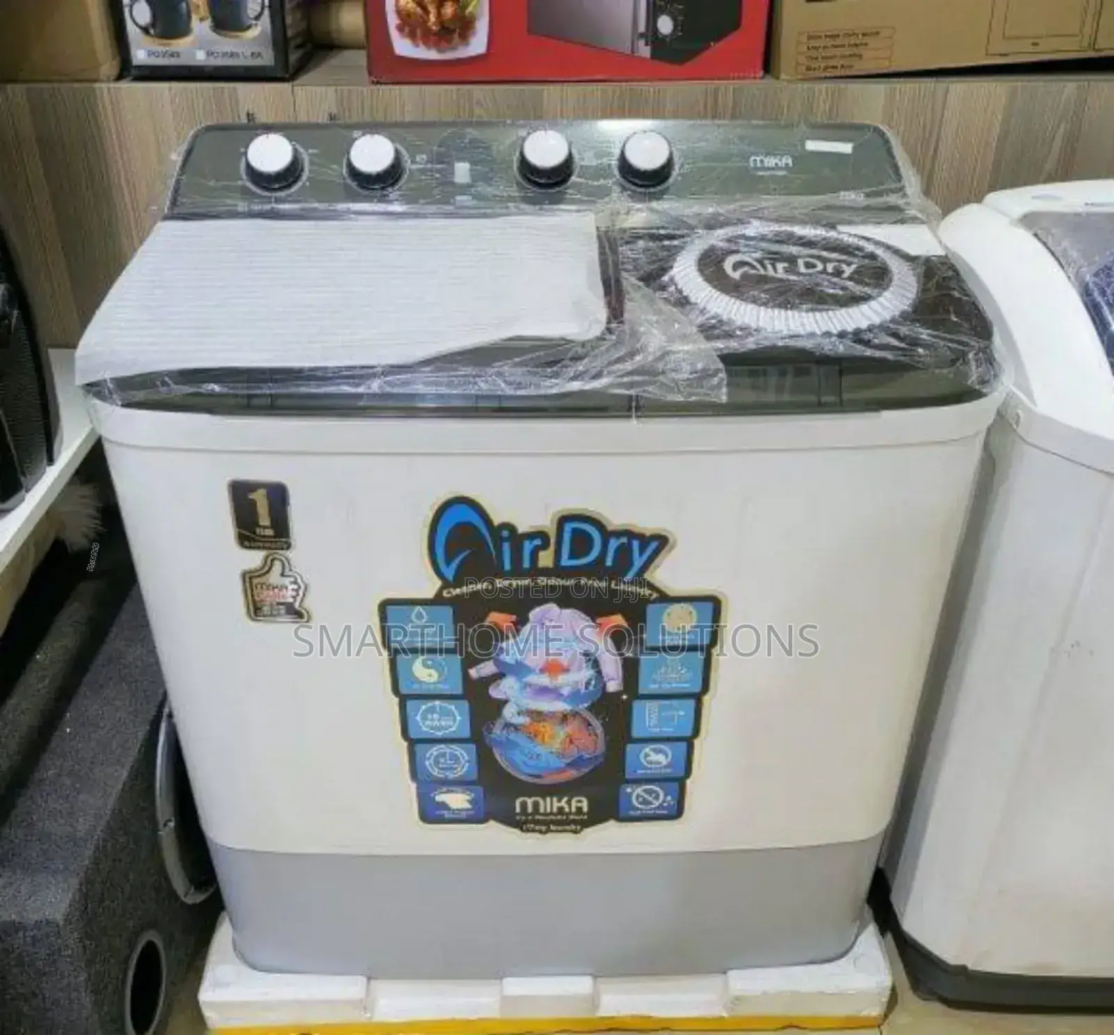 10kg Mika Twin Tub Washing Machine M/W10