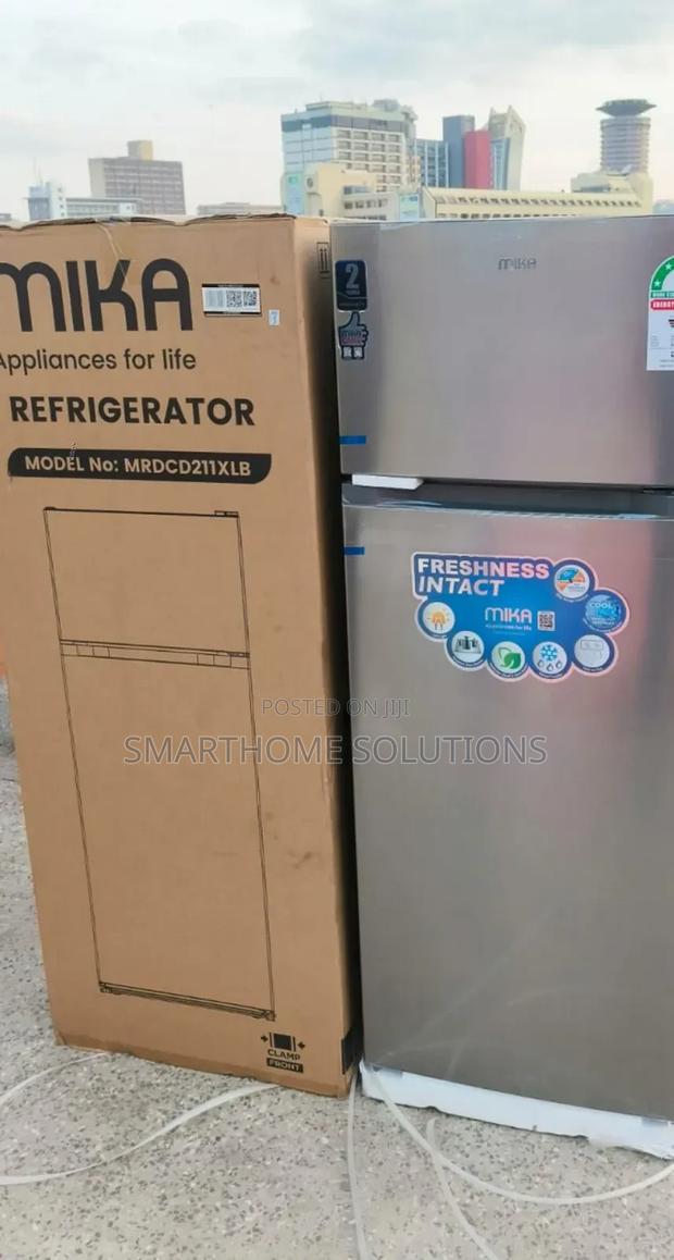 Mika 168litres 2 Door Refrigerator M/211l
