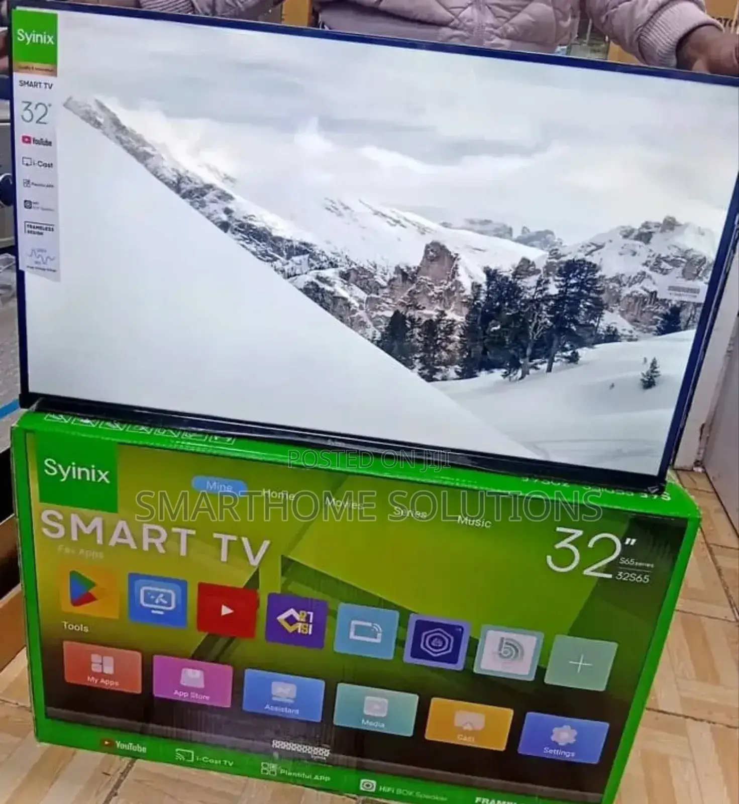 32 Smart Syinix Bluetooth Enabled Icast Digital Tv