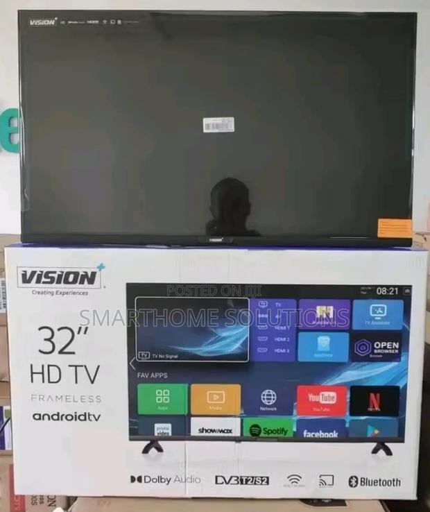 Vision Vp8832sf,32" Inch Tv Frameless Hd Smart Android Tv - thumbnail 2