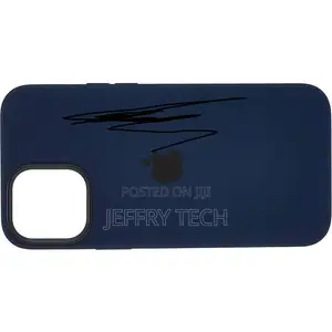 Cover iPhone 12 Sillcone Navy Blue