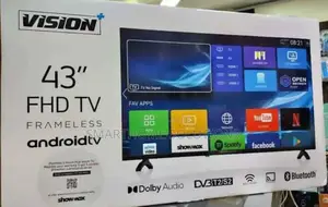 Vision 43′′ FHD Frameless Android Smart Tv