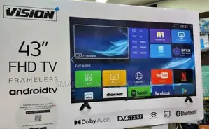 Vision 43′′ FHD Frameless Android Smart Tv