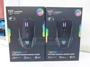Onikuma Cw905 2.4g RGB Lighting Wireless Mouse(Black)