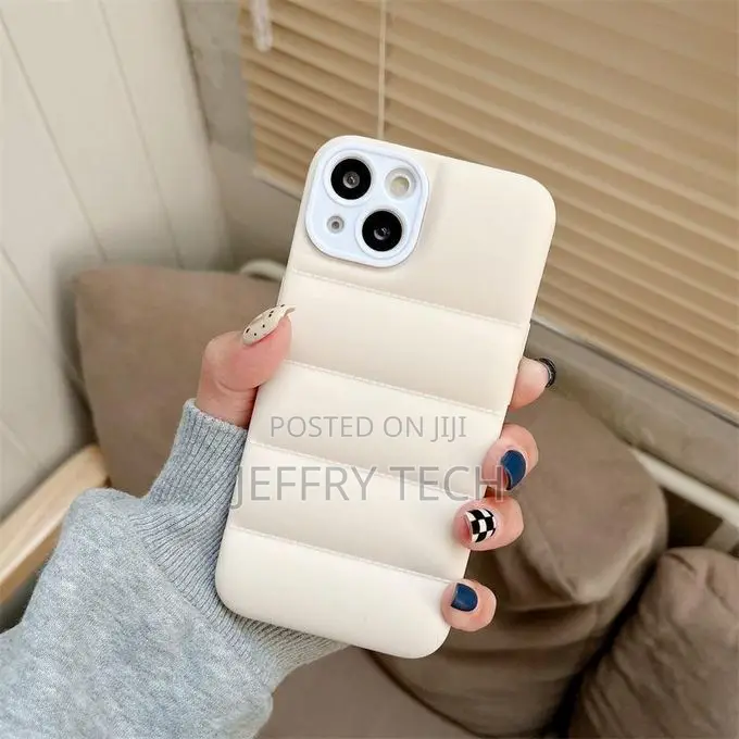 iPhone 15 14 13 12 11 Pro Max Plus Puffer North Silicone