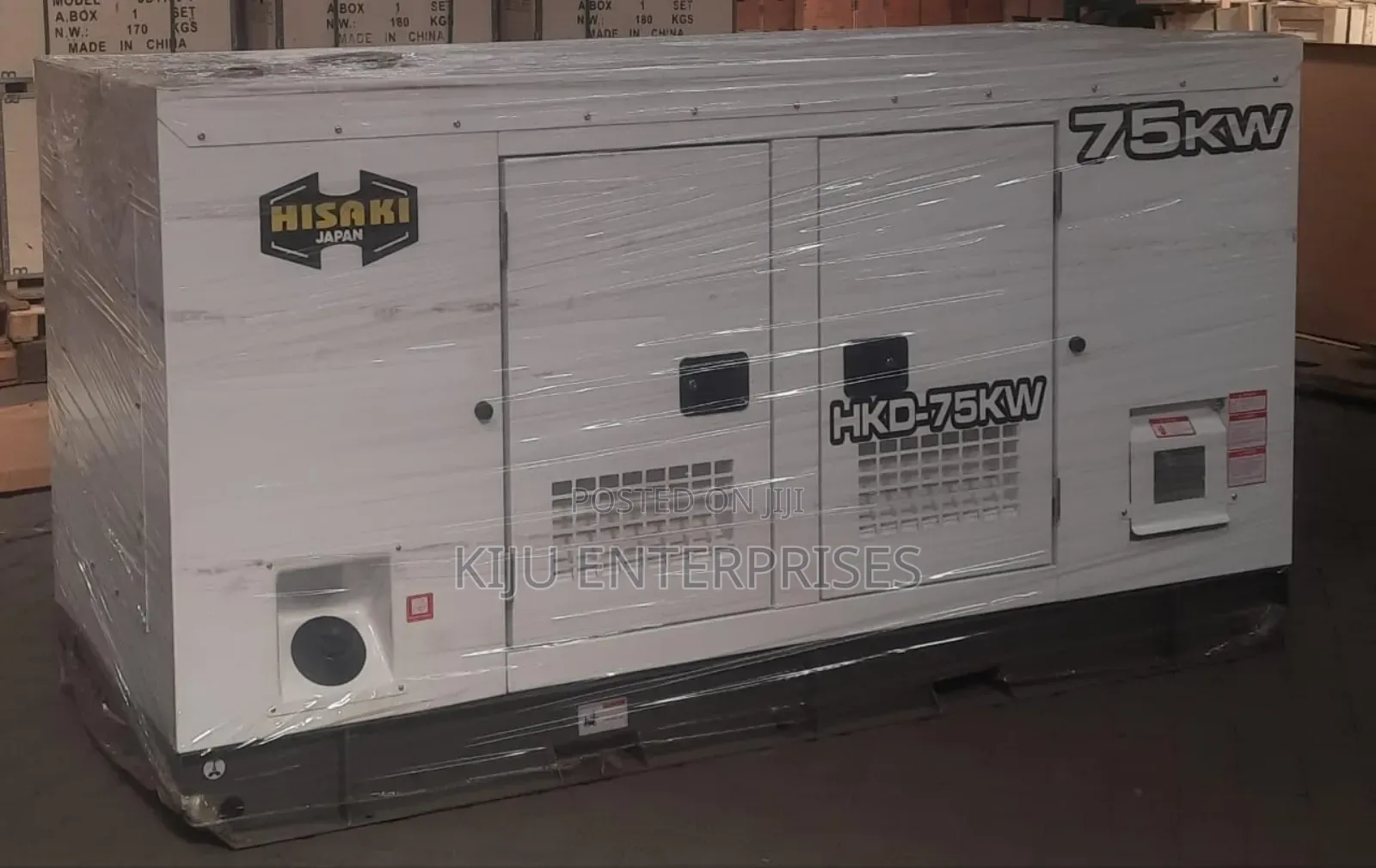 Hisaki Generator 93.75kva