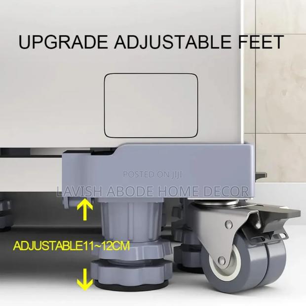 Heavyduty Adjustable Washing Machine/Fridge Base/Cooker Base - thumbnail 4
