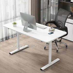 Office Tables: Multi-Levelled Office Standing Desk 140cm