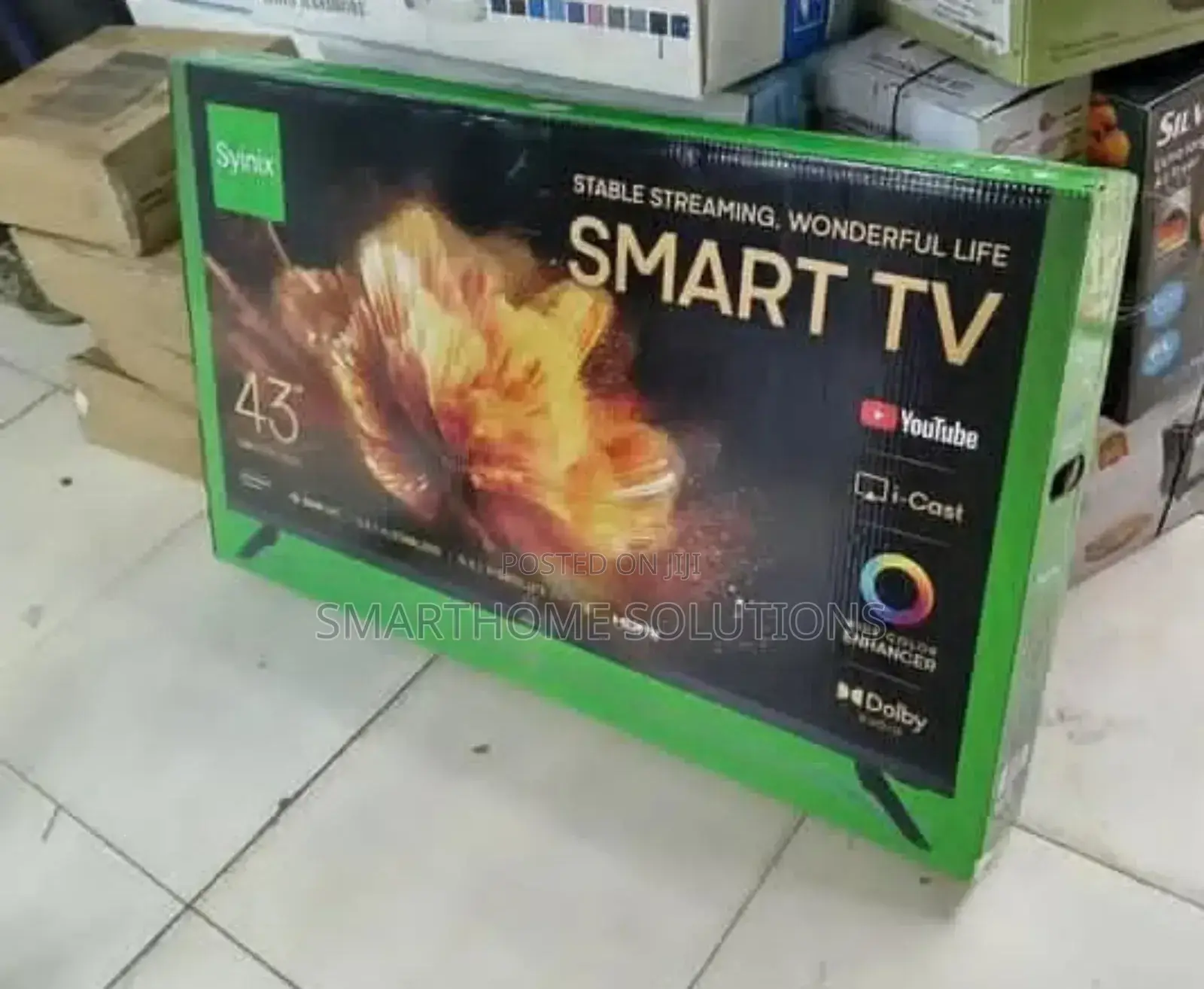 Synix 43 Inch Full Hd Android Tv,Netflix, Syinix-Syinix