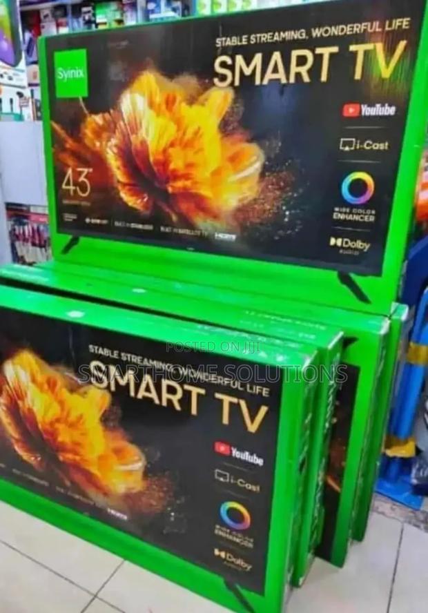 Synix 43 Inches Smart Android Frameless Tv New Series - thumbnail 2