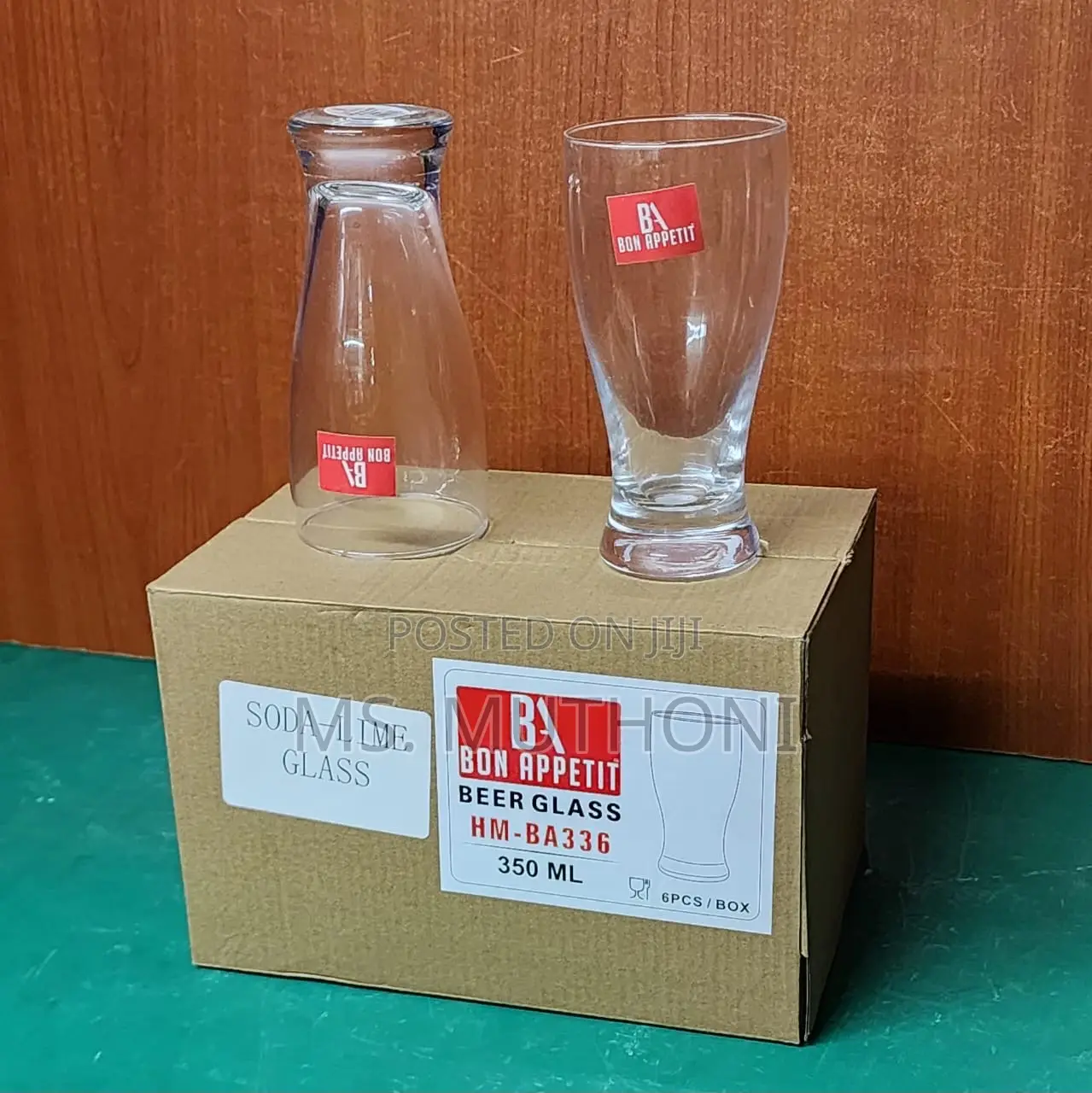 Bon Appetit Beer Glass 350ml