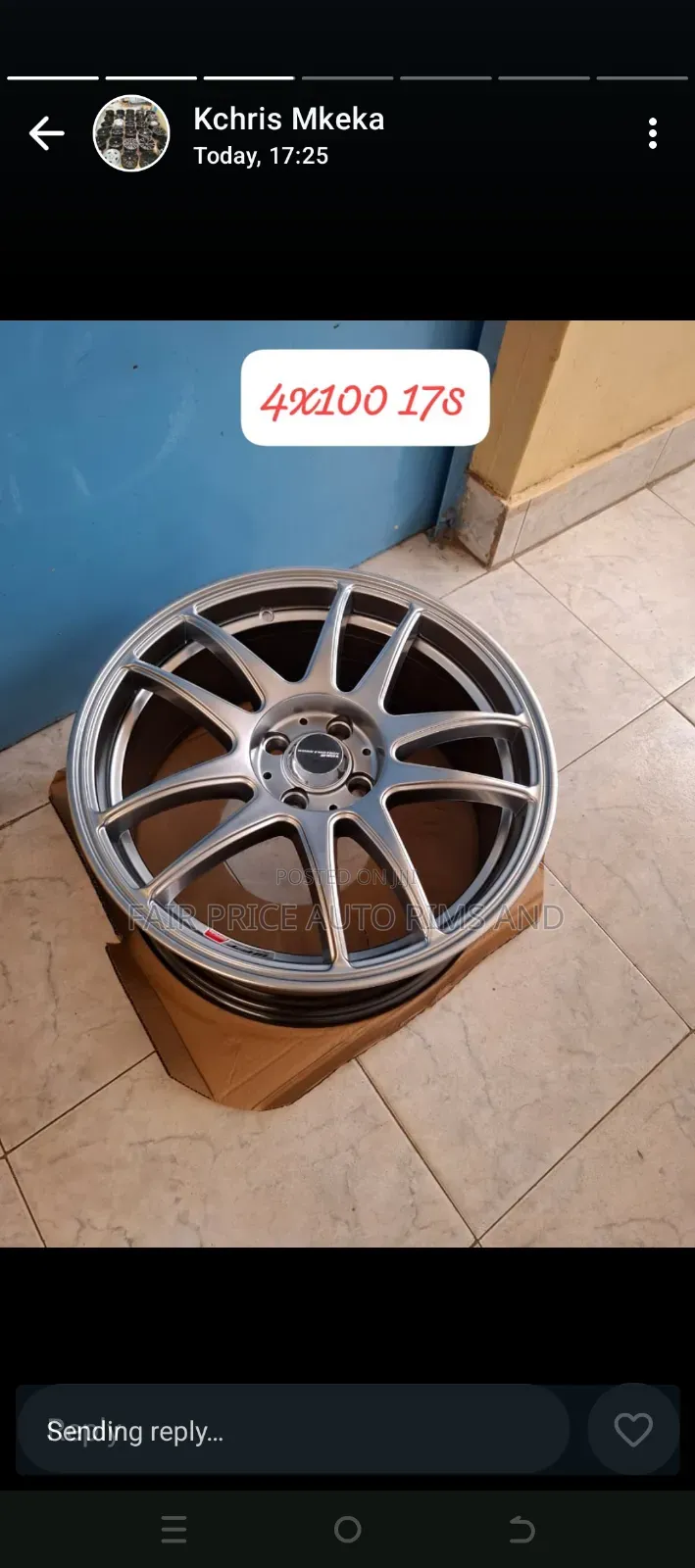 Size 17/4/100 7.5.J