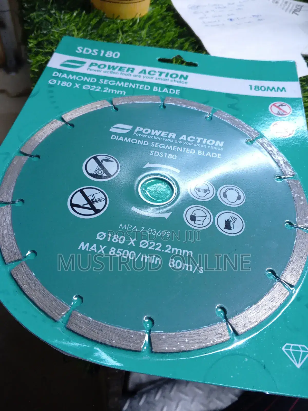 Power Action Diamond Blade 7inch