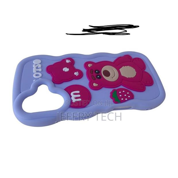 3d Cartoon Soft Silicone Cover for iPhone 16 - thumbnail 3