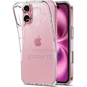 iPhone 16 Plus Case Crystal Clear Soft Tpu Gel Case Flexibl
