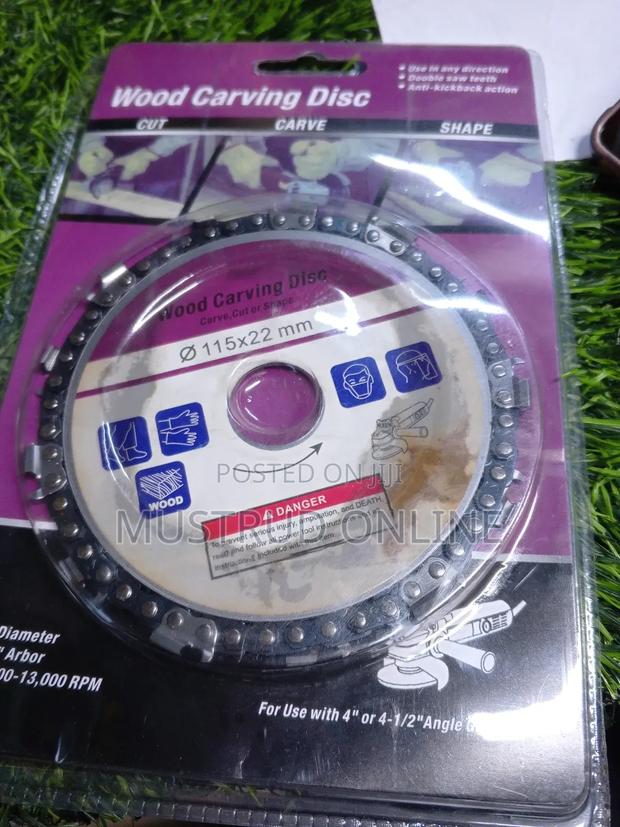 Wood Carving Disk 4inch - main view