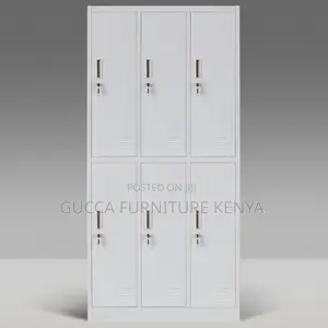 Cabinets: 6 Doors Document Office Storage Locker Cabinet