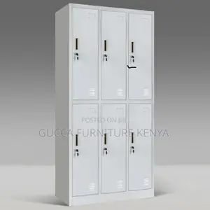 Cabinets: 6 Doors Document Office Storage Locker Cabinet
