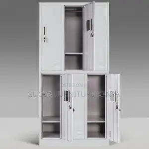 Cabinets: 6 Doors Document Office Storage Locker Cabinet