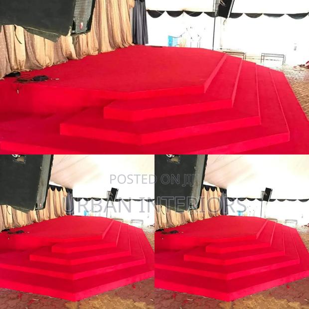 Bloody Red Church Altar Carpets - main view