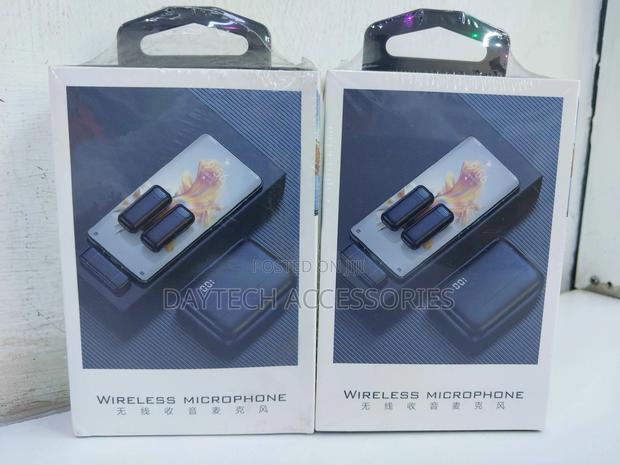 J13 Dual Mic Wireless Lavalier Microphone for iPhone
