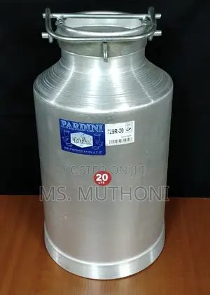 Pardini Aluminum Milk Can With Lock