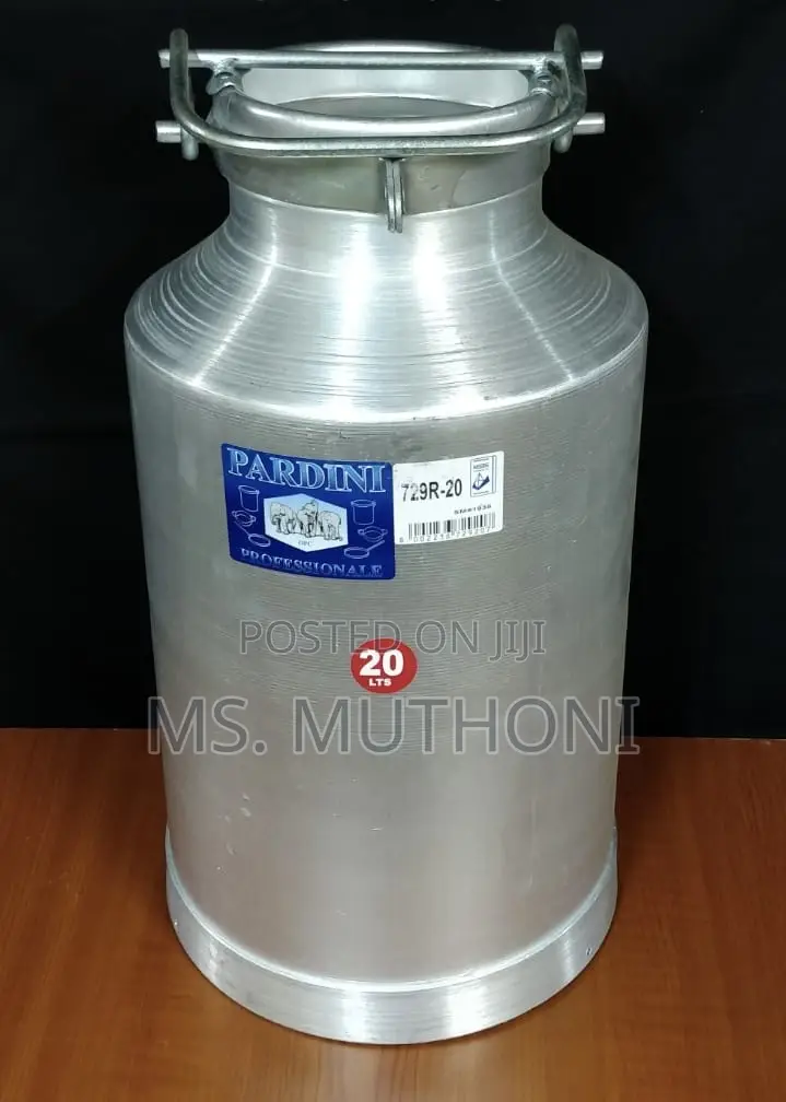 Pardini Aluminum Milk Can With Lock