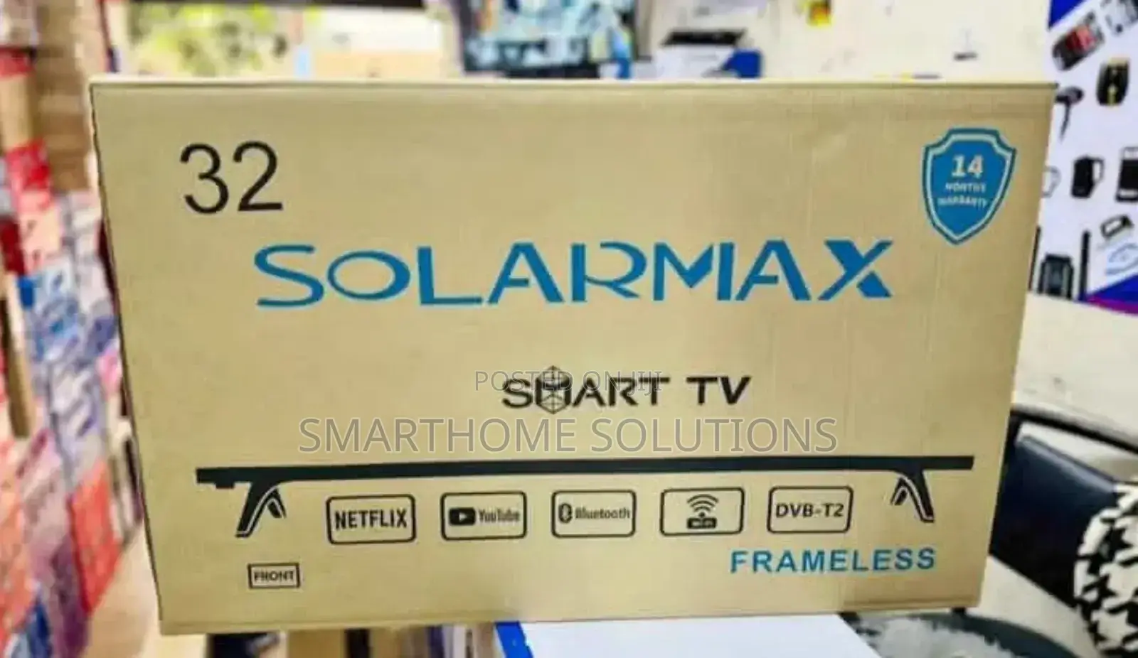 Solarmax 43-Inch Full Hd Led Smart Tv With Built-in Wi-Fi
